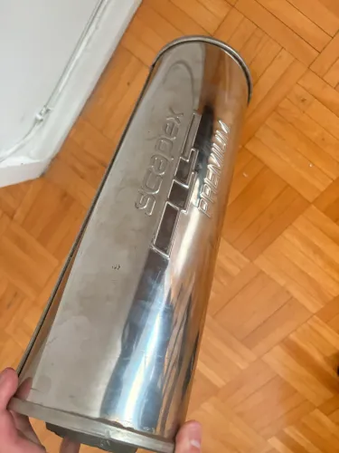 Abafador inox
