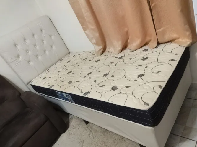 CAMA BOX + COLCHÃO+ CABECEIRA - ITAPETININGA