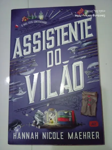 3 Livros serie -Assistente do Vilão - Guaianase3
