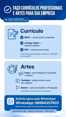 Artes e currículos