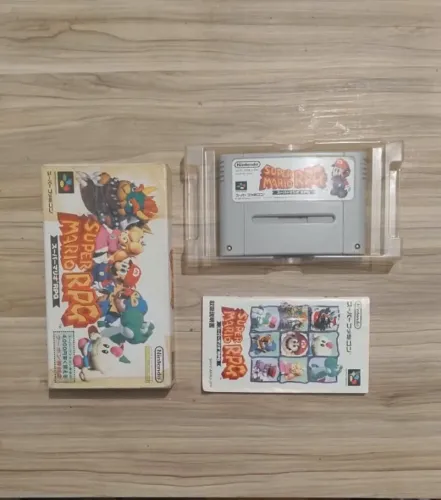 Super Mario Rpg Original na caixa com manual