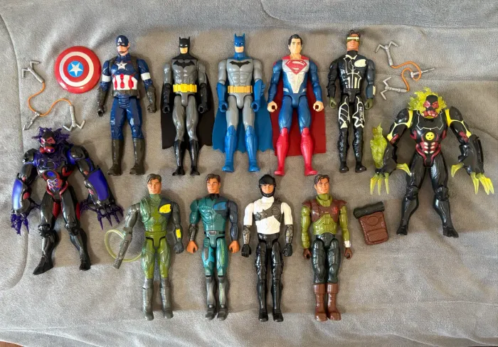 Bonecos Max Steel - Dc - Marvel Colecionáveis Mattel 30cm