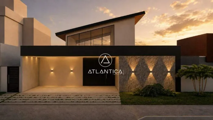 Casa residencial Alphaville (Rio das Ostras) com 3 suíte com área gourmet , varanda gourme