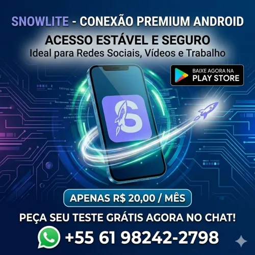 Conexão Estável Android - App Oficial Play Store (Teste Grátis)