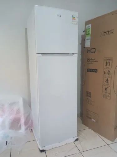 Geladeira Refrigerador HQ Defrost 290 Litros Branco HQ-290-RDF 220V