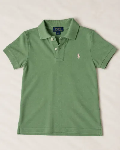 Camisa Polo Ralph Lauren Infantil Verde - 4 anos