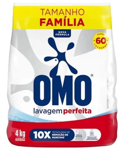 Sabão em pó Omo 4,KG