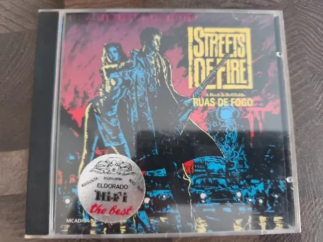 Cd T.S.O. do Filme Streets of Fire - Ruas de Fogo 1984/1991
