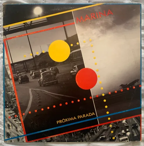 LP Marina Lima - Próxima Parada - 1989 - Philips - Vinil Original