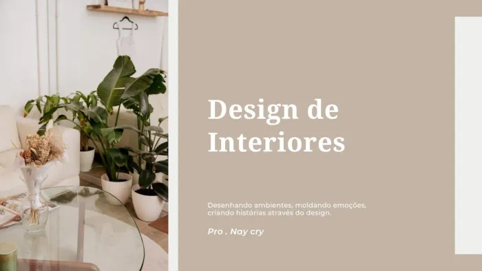 Design de interiores particular 