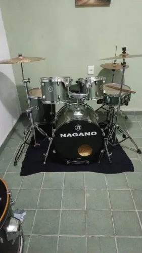 Bateria Nagano fusion garagem spakler completa