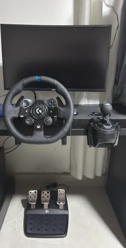 Logitech G923 + câmbio