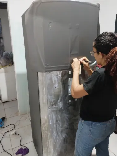 Envelopamento de eletrodoméstico