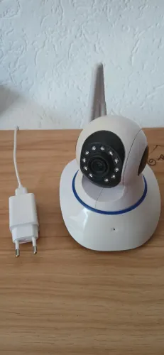 Câmera IP Wi-Fi 360° HD - 3 Antenas | Visão Noturna | App Yoosee
