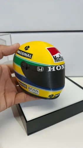 CAPACETE  AYRTON SENNA 1991