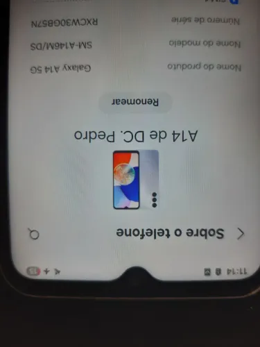 Vendo celular A14 usado