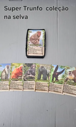 Super Trunfo Coleção na Selva
