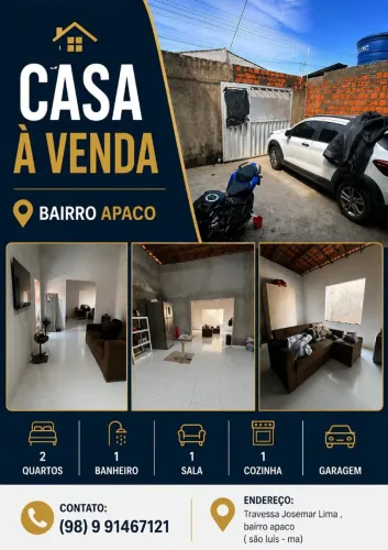 Vende-se Casa na Apaco