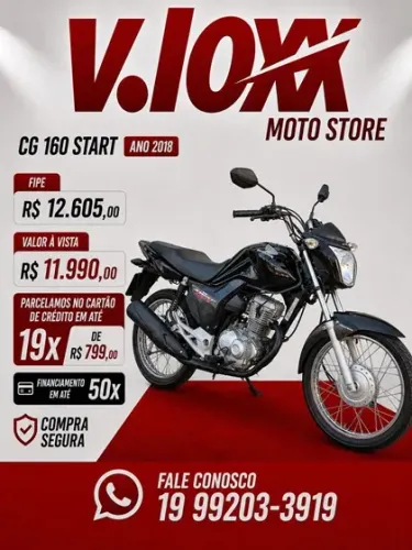HONDA CG 160 START ES 2018/2018