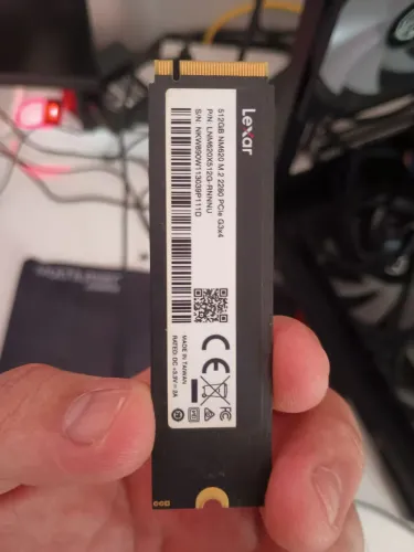 SSD NVME LEXAR 512GB Modelo 620.