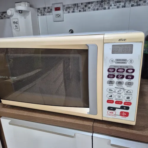 Micro-ondas Brastemp Ative! 30 Litros Branco - 127V