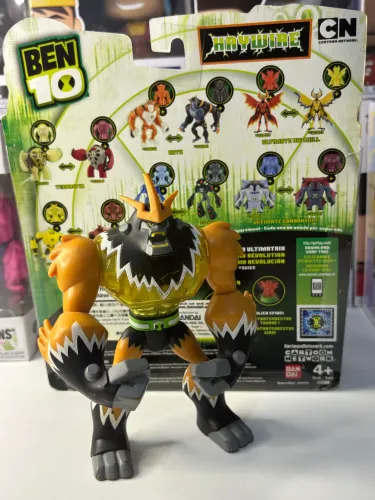 RARO Ben 10 Omniverse Shocksquatch Original Bandai ÚNICO DISPONÍVEL NO BR ÚLTIMA UNIDADE