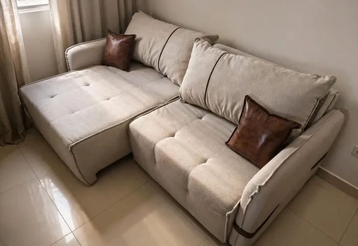 Sofá Retrátil Slim Boucle Prime NOVO