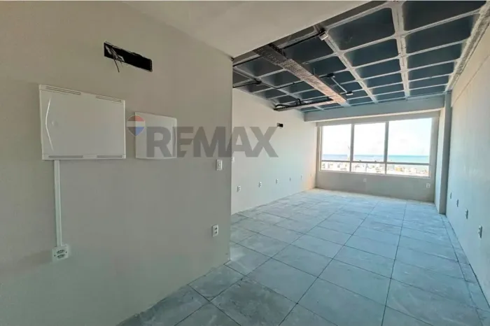 Sala comercial com vista mar para locação