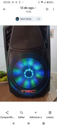 VENDO UMA CAIXA DE SOM AMPLIFICADA DE 500 WATS