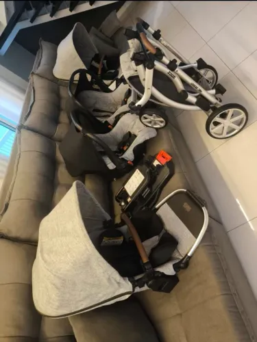 Carrinho abc design com isofix tulip