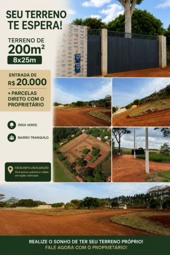 Terreno na Zona Oeste de Sorocaba- Local fechado