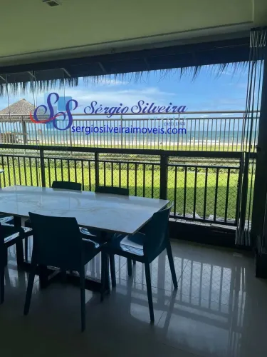 Apartamento nascente, térreo, mobiliado e com vista para o mar no Aquiraz Riviera.