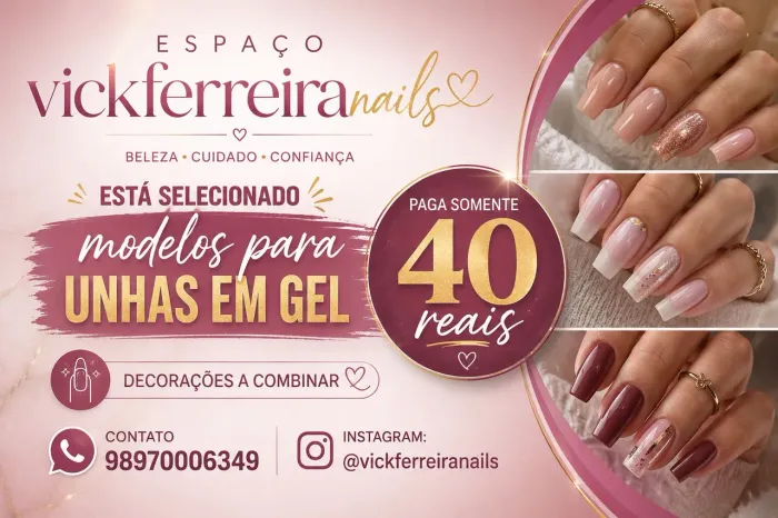 Unhas em gel