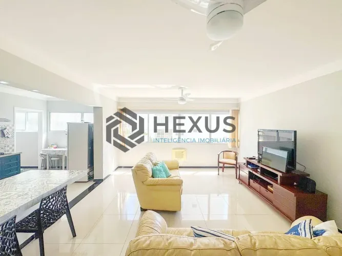 Apartamento reformado a duas quadras da Praia das Asturias, Guaruja