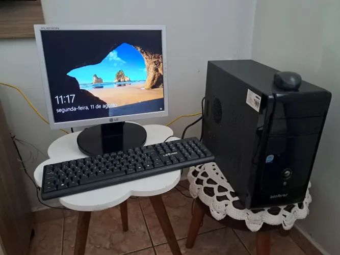? COMPUTADOR + MONITOR LG + TECLADO E MOUSE .