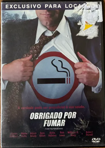 DVD - OBRIGADO POR FUMAR