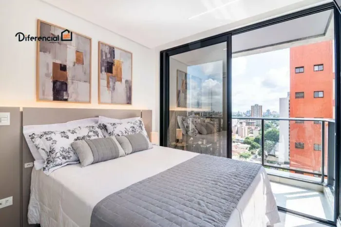 Studio com 1 dormitório para alugar, 26 m² por R$ 3.540,01/mês - Batel - Curitiba/PR