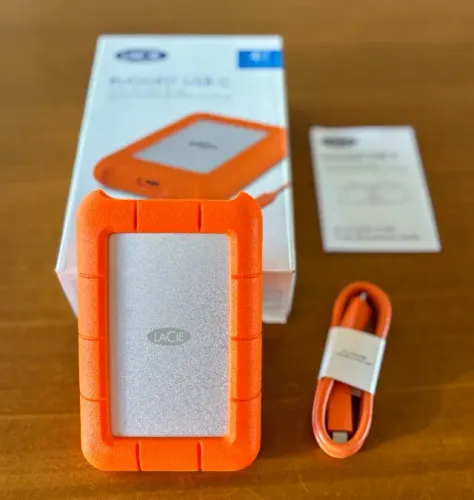 HD Externo LaCie Rugged USB-C 4TB