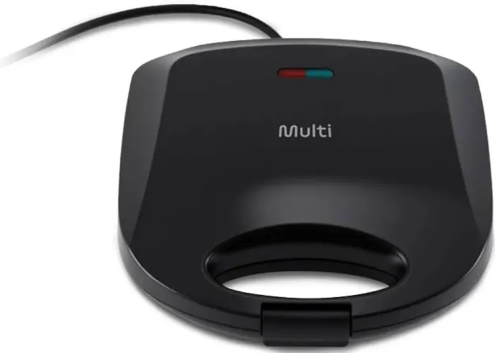 Sanduicheira Minigrill Gourmet com Chapa Dupla e Revestimento Antiaderente 220V