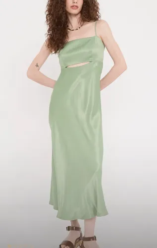 Vestido acetinado GARAGE Rio 