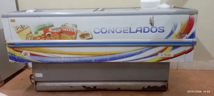 Freezer expositor congelador. Ilha