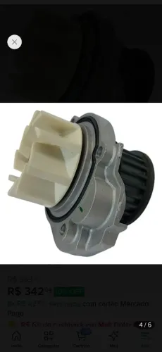Bomba d,água original mopar do fiat s