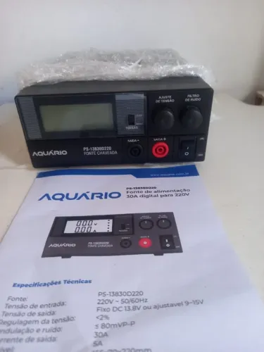 fonte de radio amador marca aquario