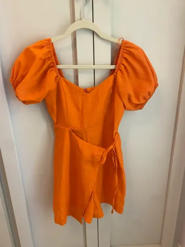 Macaquinho Feminino Renner Laranja PP Novo com Etiqueta