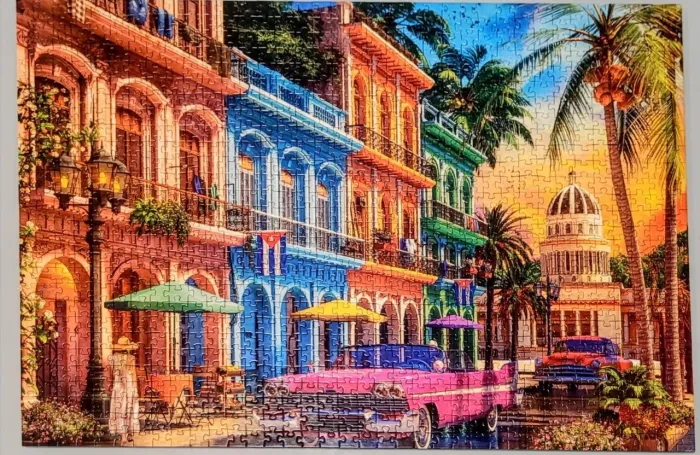 Quebra-cabeça 1000 peças Grow Pôr do Sol em Havana