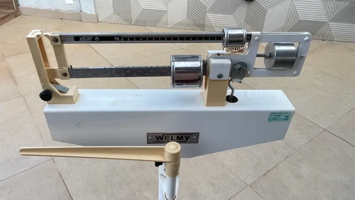 Balança antropométrica welmy 180 kg