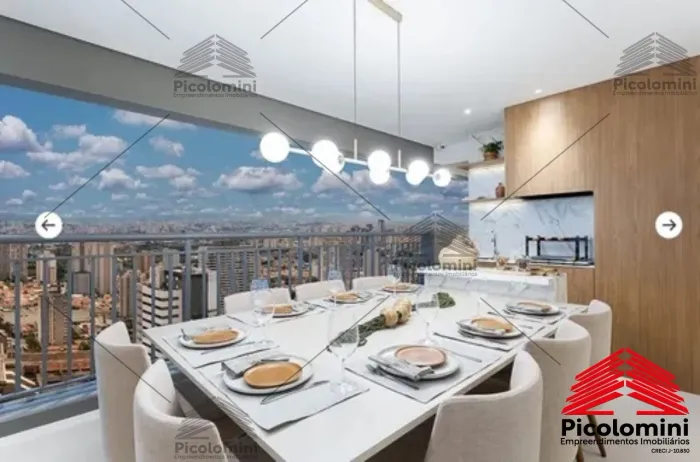 Apartamento novo à venda Quarta Parada: 3 quartos, 3 suítes, 2 salas, 4 banheiros, 2 vagas