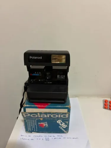 Câmera Polaroid 636 Na Caixa Com Manual - Copacabana