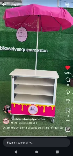 CARRINHO DE DOCES FOOD KART