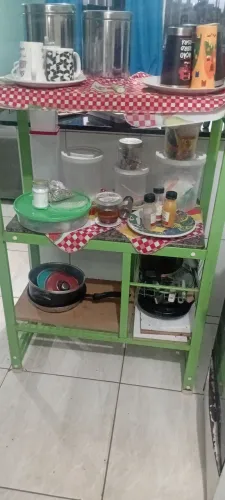 Fruteira compartimentos mármore 